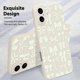 thumbnail image 3 of Funda de silicona MZELQ para iPhone 16 con forma de lazo, color blanco, 3 of 6