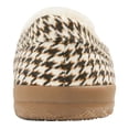 thumbnail image 4 of Vionic Womens Lynez Houndstooth Faux Fur Lined Loafer Slippers, 4 of 6