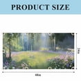 thumbnail image 3 of Spring Pink Flowers Fluorescent Light Covers Green Grass Tree Fantasy Oil Paintings Magnetic Light Filters Ceiling Lighting Panel Shade for Classroom Office Home 2 x 4 ft, 4 Pack, 3 of 9