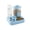 D, variant on Automatic Cat Feeder and Water Dispenser Set with Stainless Steel Bowls, Gravity Pet Food Feeder for Small Medium Dogs Puppy Kitten, Travel Waterer for Home Indoor Outdoor