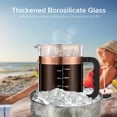 thumbnail image 2 of Cafetera de prensa francesa QUQIYSO 1500 ml de acero inoxidable 304, 2 of 6