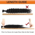 thumbnail image 4 of Cabello humano Yacurcur para trenzas, ondas profundas, sin trama, mechones de cabello humano virgen brasile&#2013265921o de 20 pulgadas (100 g, 4 unidades), 4 of 7