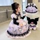 thumbnail image 2 of Otoño Kuromi chica vestido de manga larga princesa fiesta de cumpleaños collar de Halloween varita mágica Cos vestido de Lolita traje disfraz regalo, 2 of 4