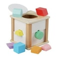 thumbnail image 3 of HILABEE Baby Activity Cube Educational Wooden Activity Center for Activity Coordination, 3 of 9