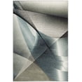 thumbnail image 3 of Safavieh Hollywood Celandine Abstract Area Rug, Gray/Teal, 6'7" x 9', 3 of 10