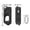 Black, variant on Silicone Case for Flipper Zero, Soft Protective Case for Flipper Zero Device Kids Game, Anti-Scratch Protective Cover for Flipper Zero Body Shell Children Game Accessories with Carabiner