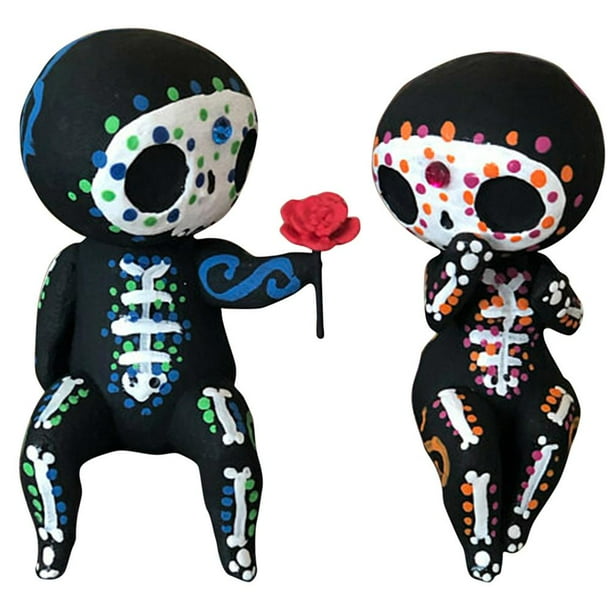 De Resina, Pareja De Muñecas, Regalo De Vacaciones, Decoración De Escritorio Para El Hogar Y La Oficina Scienceny HA043853-03
