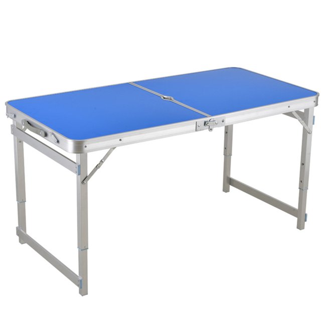 Mesa Plegable Shendy Vendy Portatil Ligera Tipo Portafolio Rectangular 120cm