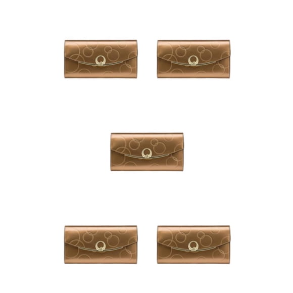 Sonducket Cartera de cuero para mujer, elegante reemplazo con botón a presión, gran capacidad, bolsillo con cremallera, carpeta de fotos, Type2 NO2