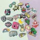 thumbnail image 3 of 35 adornos para zapatos de zuecos Crock, bonitos adornos de dibujos animados, bonitos adornos para zapatos, accesorios kawaii rosas para niñas, niños, adolescentes, mujeres y hombres., 3 of 5