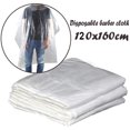 thumbnail image 2 of Delantales transparentes para peluquería, desechables, duraderos, impermeables, paquete de 50, 2 of 8