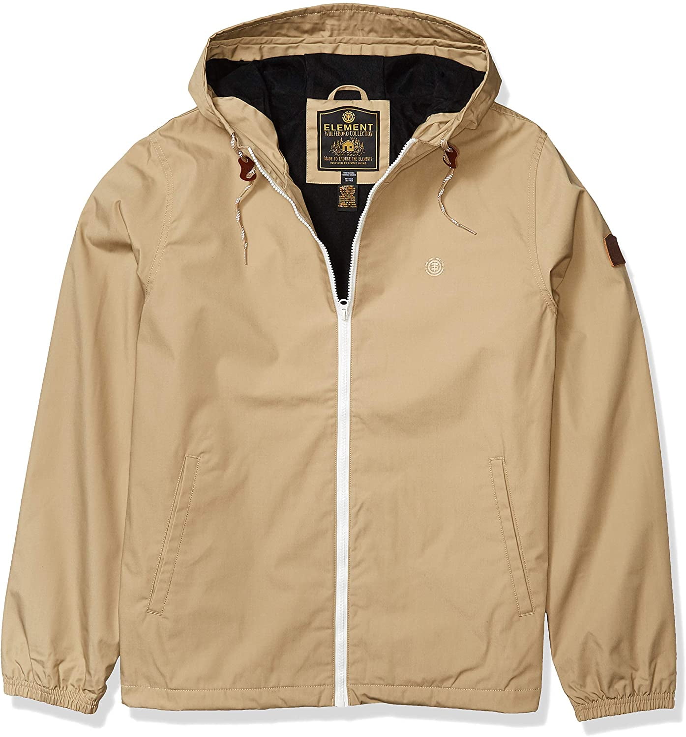 Element Mens Jacket Sand Medium Alder 