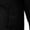 Black, variant on Men's Thickened Overcoat, Warm Winter Full Zipper Windproof Color Matching Detachable Hood Snow Jacket with Zippered Pocket