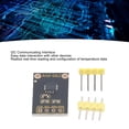 thumbnail image 4 of Temperature Sensor Module, PCB Energy Saving Temp Sensor Development Board I2C Interface  for Microcontroller, 4 of 7