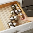 thumbnail image 7 of YouCopia SpiceLiner® Spice Drawer Liner, 10ft Roll, Sandstone, for Spice Bottle and Jar Storage, 7 of 7