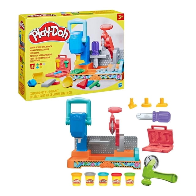 Set de Juego Hasbro Play Doh Banco de herramientas