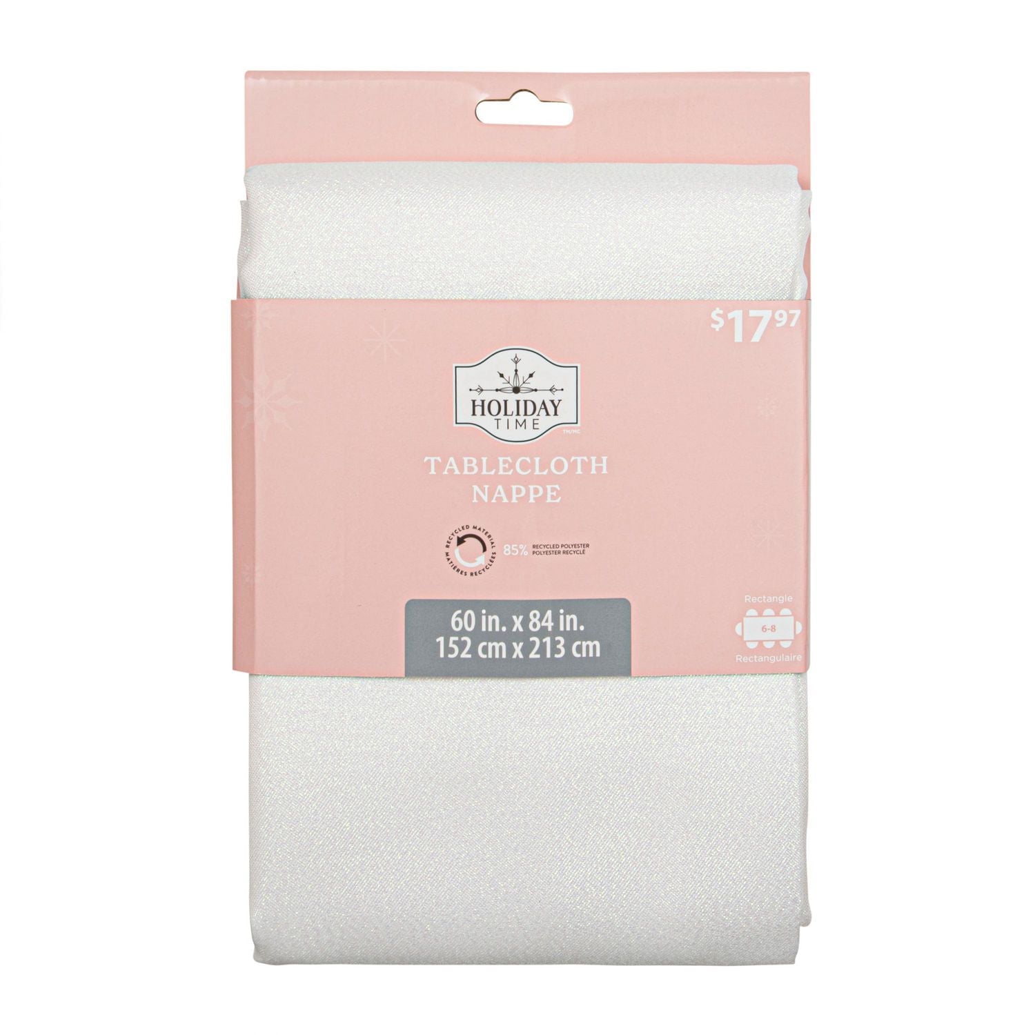 Holiday Time Tablecloth 60x84