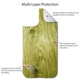 thumbnail image 4 of DistinctInk Custom SKIN / DECAL compatible with OtterBox Defender for iPhone 11 (6.1" Screen) - Yellow Weathered Wood Grain Print - Printed Wood Grain Image, 4 of 5