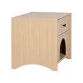 thumbnail image 5 of Nightstand with Storage Drawer Side Table End Table with Cat House Indoor, 5 of 6