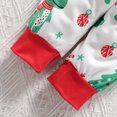 thumbnail image 4 of OJSFQUFP 3Pcs Baby Christmas Suit Long Sleeve Bow Tie Bag Romper Clothes Strap Pants Christmas Outfit My First Christmas, 4 of 8