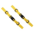 thumbnail image 1 of 2pcs Universal Backpack Webbing Chest Stability Straps Waist Harness Chest Strap Yellow, 1 of 10