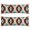 Earthy Art, variant on Geometric Bohemian Chic Body Pillow Cover 20x54 - Vintage Long Pillow Case with Zipper - Floral & Tribal Patterns - Soft & Stretchy Pillowcase