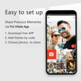 thumbnail image 2 of LOVEVER 10 Inch Digital Photo Frame WiFi Uhale App Photo Sharing Auto Rotate 16GB Gift for Mother Father Grandma Friend, 2 of 9
