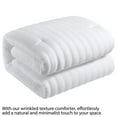 thumbnail image 5 of Style House White Crinkle Comforter for Teens Adults Seniors, Twin, 5 of 9