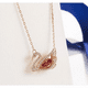 thumbnail image 3 of COLLAR DIJE DANCING SWAN SWAROVSKI ORO ROSA RODIO MUJER + ACCESORIOS, 3 of 4