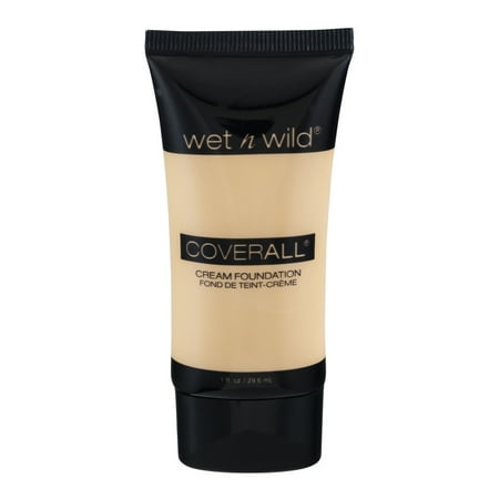 Wet n Wild CoverAll Creme Foundation, Medium/Tan, 1.0 FL OZ