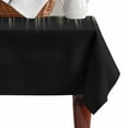 thumbnail image 4 of Sage Green Black Ombre Table Cloth Waterproof Tablecloths, Modern Abstract Striped Gradient Tablecloth Dining Table Cover for Kitchen Party Tabletop Outdoor, Rectangle Tablecloth 52x70 Inch, 4 of 9