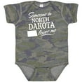thumbnail image 3 of Inktastic Someone in North Dakota Loves Me Boys or Girls Baby Bodysuit, 3 of 5