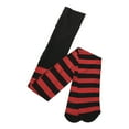 thumbnail image 4 of Aunavey Womens Striped Full Length Tights Legging Footed Pantyhose for Halloween Costume, 4 of 7