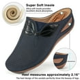 thumbnail image 3 of Ablanczoom Womens Sandals Comfortable Massage Insole Platform Wedge Sandals for Women, 3 of 6