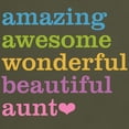thumbnail image 3 of CafePress - Amazing Aunt Dark T Shirt - Men's Classic Graphic Cotton T-Shirt, 3 of 4
