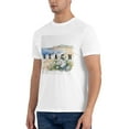 thumbnail image 6 of Graphic Tees Beach Summer Gildan Men's Short Sleeve T-Shirt 180g, 6 of 8