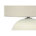 thumbnail image 4 of Lighting Fixtures Lighting, 18"h, Table Lamp, Ivory / Cream Shade, Cream Ceramic, Contemporary,Table Lamps, 4 of 7
