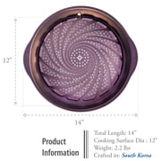TeChef - Stovetop Indoor Korean BBQ Nonstick Grill Pan, KBBQ Grill Pan, PFOA-Free, Dishwasher Oven Safe, Made in Korea