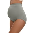 thumbnail image 4 of INSPIRE CHIC Women's High Waist Maternity Briefs Butt Lifter Seamless Comfortable Pregnancy Ladies Panties S Gray, 4 of 4