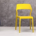 thumbnail image 3 of Compamia Snow Patio Dining Chair in Yellow, 3 of 7