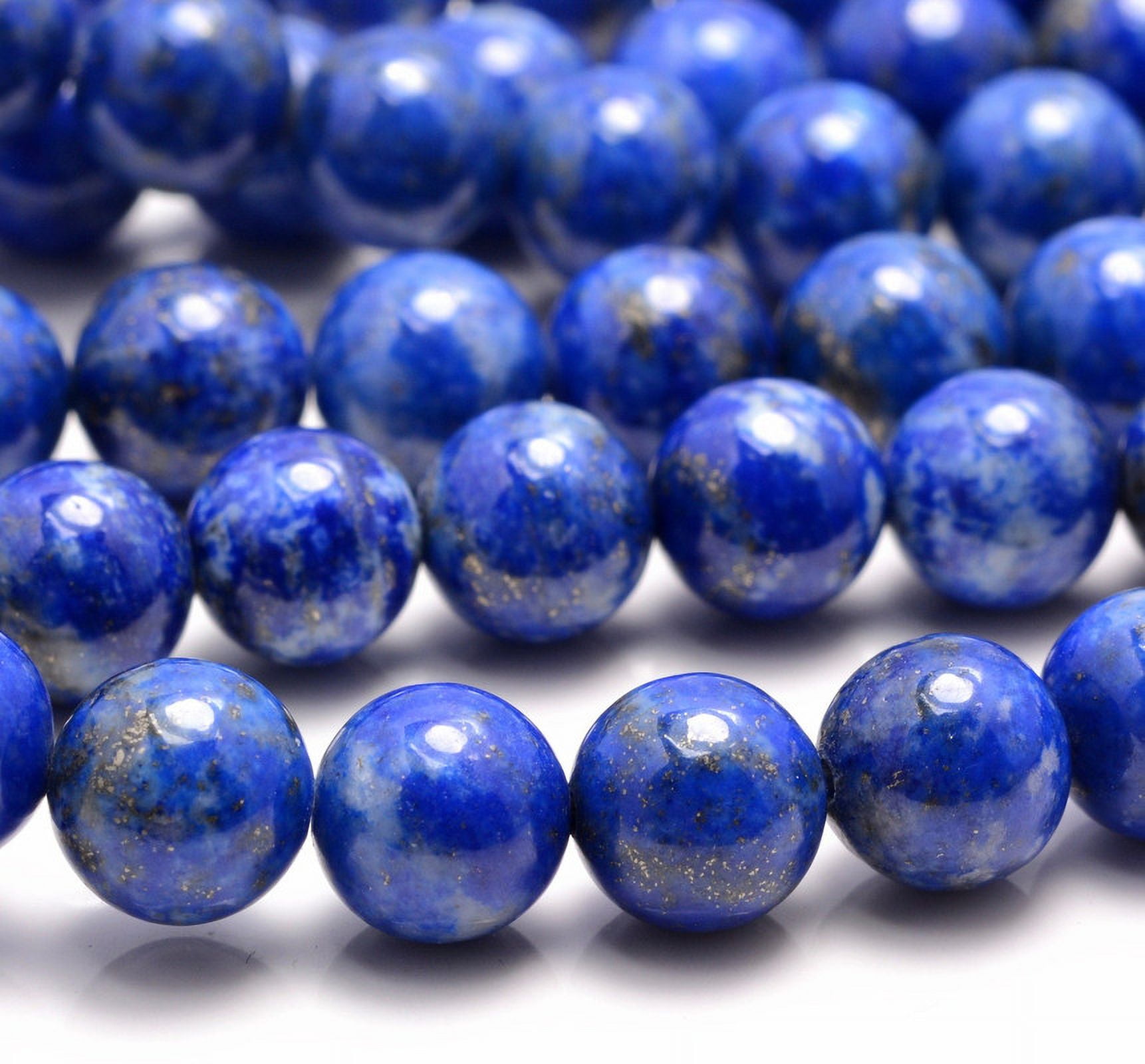 Genuine Natural Lapis Lazuli Gemstone AAA Blue Round 4mm 5mm 6mm 8mm Loose Beads By 15.5" classy Jewels