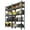 2pcs, variant on Studyset Garage Shelving Heavy Duty Heavy Duty Storage Shelves Metal Shelving 2000lbs Storage Shelves Adjustable Metal Shelves Storage Rack For Storage Industrial Garage Shelves For Warehouse