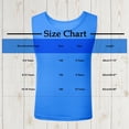 thumbnail image 6 of hengsof Children's Summer Crew Neck Vest T-Shirt Comfortable Breathable Top Suitable for Children Teenager Practice Sports Lightweight Basketball Jersey, 6 of 6