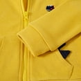 thumbnail image 6 of Toddler Kids Little Boys Long Sleeve Cartoon Dinosaur Hooded Zip Jacket Coat, 6 of 7
