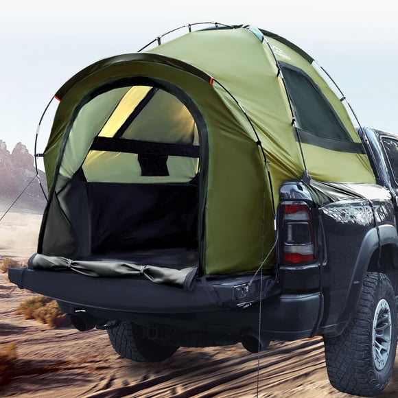 Cama Truck Bed Tent WildFinder, impermeable, de poliuretano, 3000 mm, 5,0 a 5,4 pies