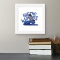 thumbnail image 5 of Gallery Pops Disney Lilo & Stich (2025) - Stitch Hit The Waves Wall Art, White Framed Version, 12" x 12", 5 of 5