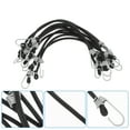 thumbnail image 1 of unbranded 10Ud Cuerdas Elásticas Bungee Con Para Fijar Equipaje En Y Motocicleta De Color Negro, 1 of 6