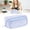 Z-24-Sky Blue-7.87x3.34x3.34 Inch, variant on Drawstring Pocket Pencil Case, Large Capacity Pencil Bag, Multi Compartment Pen Pouch, Aesthetic Stationery Bag, Multi Zipper Pastel Organizer for Travel Cosmetic Storage 1Pcs