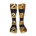 thumbnail image 5 of Naloa Happy New Year 2025 C High Stockings Women Thigh High Stockings Over Knee Long Stockings-One Size, 5 of 8