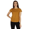 thumbnail image 1 of Inkmeso T-Shirt à Manches Courtes Uni pour Femmes Coupe Régulière Décontractée T-shirts Basiques Doux, 1 of 7